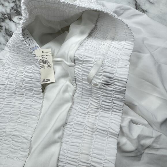 OFFLINE By Aerie 2" Hot Stuff Shorts Low Rise White 2 in 1 Size XXL Pockets - Picture 11 of 11